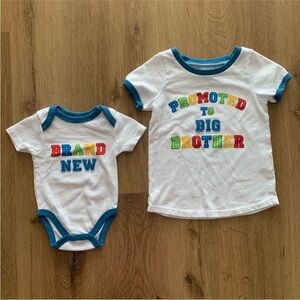 Matching Big & Little Brother Shirts💙